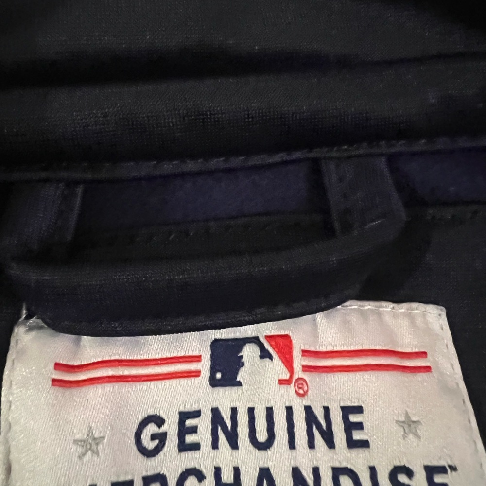 Vintage Houston Astros Navy and Orange Zip up Throwback Jacket - Picture 6 of 7